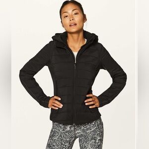Lululemon Extra Mile Jacket  Black  12   NWT
